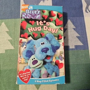 Blue’s Clues: Blue’s Room - It’s Hug Day VHS 2005 Family Children Cartoon Rare - Imagen 1 de 5