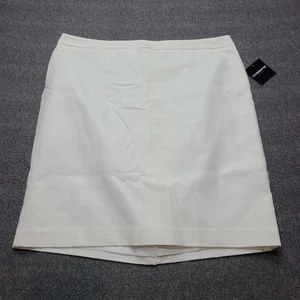 Liz Claiborne Skirt Womens 16 White Career Pencil Lined Classic Office Dressy - Picture 1 of 9