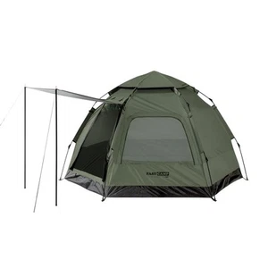 Instant Tent,Camping Tent for 4 Person,2 Mesh Windows & 2 Doors,Hexagonal Des... - Picture 1 of 9