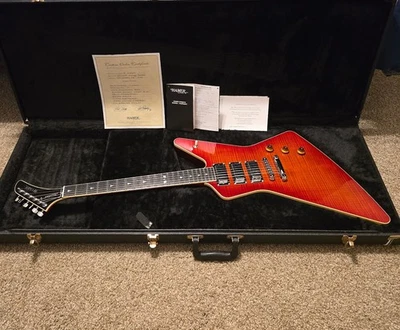 Hamer 2007 USA Standard Custom Mystic Flame Top  Guitar 1 of 5, OHSC, COA, RARE! - Image 1 of 4