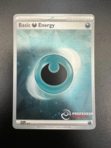 Pokemon Basic Darkness Energy SVE 015 Professor Program 2024 Cosmos Holofoil NM - Picture 1 of 10