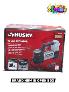 Husky Inflator with Pressure Gauge 130 psi 12V 937 790 - Picture 1 of 7