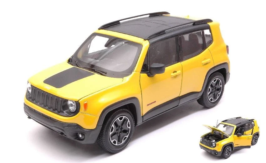 Welly WE24071Y JEEP RENEGADE 2014 YELLOW 1:24-27 Modellino - Immagine 1 di 1