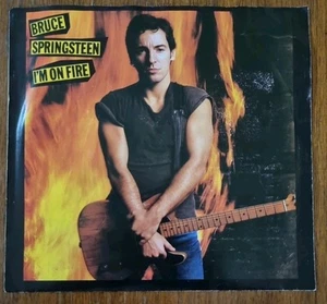BRUCE SPRINGSTEEN IM ON FIRE 7" Single Record VG+ Free Post - Picture 1 of 9