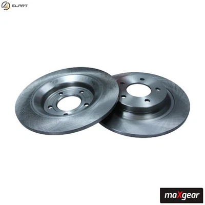 2x BRAKE DISC 19-2497 FOR MAZDA L823/L8-VE/L850 1.8L Y650/Y655/Y6Y1 1.6L 4cyl 5 - Image 1 of 4