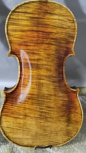 Master 4/4 violin Stradi model 1pc Solid flamed maple back spruce top - Picture 1 of 6