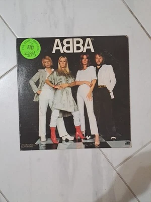ABBA Rare White Label Promo LP Atlantic PR-300 Vintage Vinyl Album WLP Comp See - Image 1 of 4