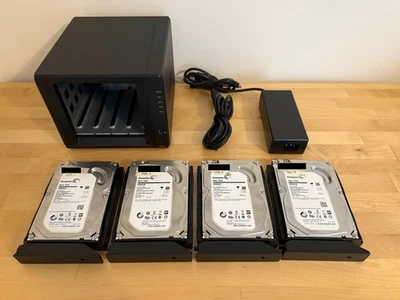 Synology DiskStation DS418 4-Bay NAS, Quad-Core, 2GB SDRAM, 8TB SATA (4x2TB HDD) - Image 1 of 4