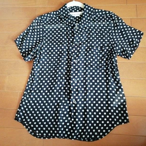 Comme Des Garcons Kurzarmshirt mit Punktemuster - Bild 1 von 9
