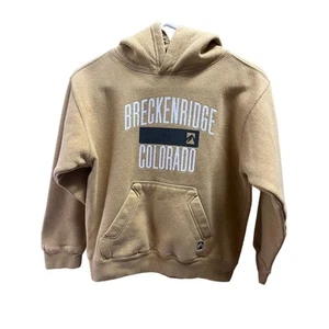Outfitter Trading Company, Breckenridge Ski Resort hoodie, yellow, Youth Large - Picture 1 of 5