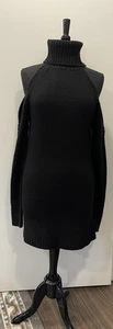 TOBI Black Turtleneck Sweater Dress Size S - Picture 1 of 4