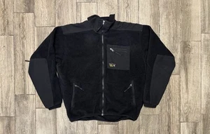 Mountain Hardwear Polartec Fleece Sherpa Zip Jacket Men’s XXL Black - Picture 1 of 6