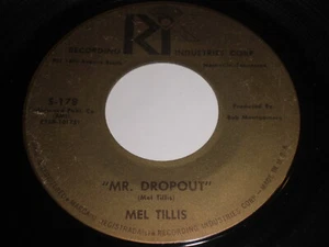 Mel Tillis - Mr. Dropout / Bring On The Blues 45 - Picture 1 of 1