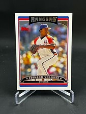2006 Topps Baseball Edison Volquez Card #543