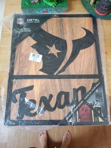 Nfl Houston Texans Metal Sign - Picture 1 of 3