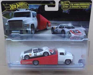 Hot Wheels Premium Car Culture Team Transport '66 Porsche 906 Carrera 6 carry o - Picture 1 of 1