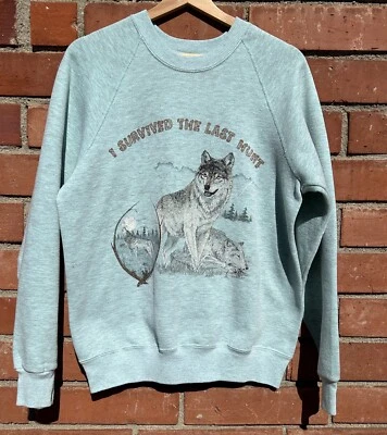 Sudadera De Colección Novedad Lee Nature Wolves Last Hunt SD 'Ol Gunslingers Foto 1 de 4
