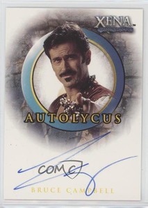 2003 The Quotable Xena: Warrior Princess Bruce Campbell Autolycus as Auto 0j4n