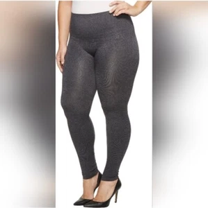 Leggings Spanx Gris Mírame Ahora Prendas moldeadoras Talla Grande 3X Largo Completo - Imagen 1 de 10