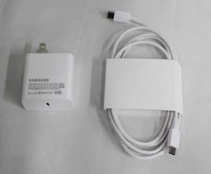 New Original OEM Samsung Galaxy Book4 Edge NP960XMB-KB1US EP-TA865 Fast Charging - Picture 1 of 3