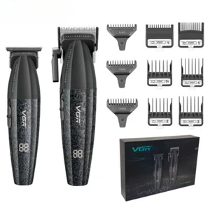 Hair Clipper Professional Hair Trimmer Adjustable Barber Rechargeable Machine - Picture 1 of 18