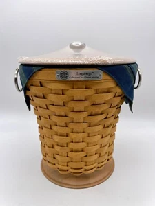 2005 Longaberger Collectors Club 10th Anniversary Celebration Basket Ice Bucket - Picture 1 of 9