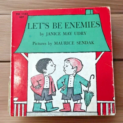 Let's Be Enemies (1961) ~ 1st, 1968 Printing ~ J.M. Udry & Maurice Sendak - Image 1 of 4