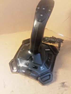 LOGITECH ATTACK 3 USB WIRED JOYSTICK CONTROLLER FLIGHT SIMULATOR J-UJ18 - Image 1 of 4