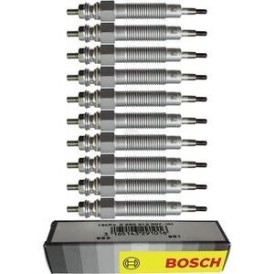10x BOSCH Bujías Para Land Rover Defender Station Wagon L316 2.5 TDi 4x4 - Imagen 1 de 5