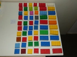 LEGO Duplo Steine Grundbausteine 40x 4er und 20x 8er (NR. z:4 ) zweite wahl - Bild 1 von 3