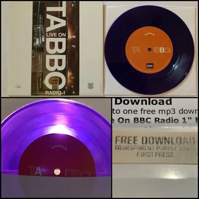 TOUCHE AMORE Live On BBC Radio 1 7” Purple Vinyl 300-La Dispute Fiddlehead - Image 1 of 4