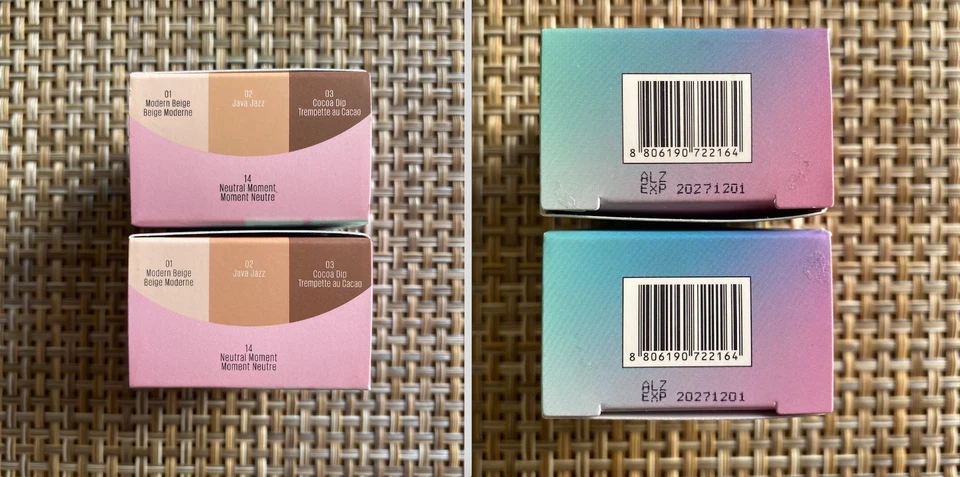 Kaja Beauty Bento Soft Matte Beige/Brown Eyeshadow Trio 14 *NEUTRAL MOMENT*