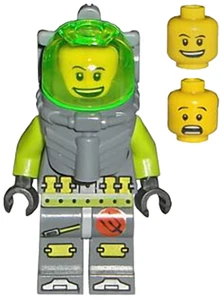 LEGO® Atlantis Diver 2 - Bobby Item No: atl002a Minifigur -E652 - Bild 1 von 1