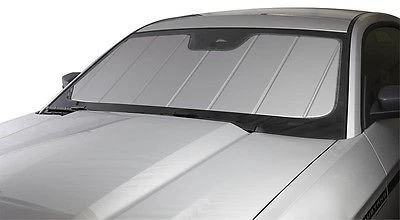 Protetor solar dobrável prata CoverCraft para veículos Audi bolsa protetora térmica vento SV - Imagem 1 de 4