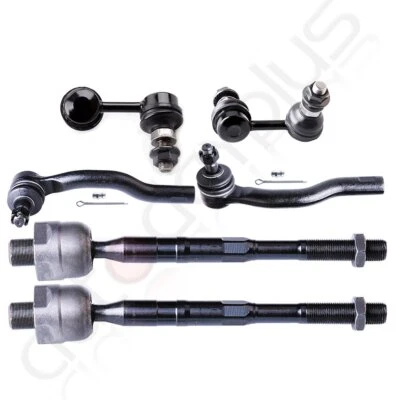 Suspension Kit Front Tie Rod Ends Rear Sway Bars Fits 2004-2010 Infiniti QX56 - Image 1 of 4