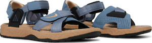 New Men Nike ACG Air Deschutz 'Ashen Slate Hemp' blue sandal slide DO8951 400
