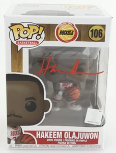 Hakeem Olajuwon Signed Autographed Funko POP Figure JSA Authentication - Picture 1 of 3
