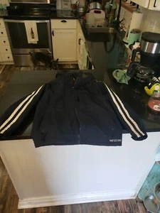 Gap Kids Jacket. Sz Medium (8). Blue With White Stripes - Picture 1 of 6