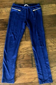 Girls Blue Pencil Pants Size 10/11. - Picture 1 of 5