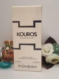 Kouros Cologne Sport Yves Saint Laurent Eau De Cologne 100ml Spray. - Bild 1 von 4