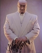 Michael Clarke Duncan signed 8x10 COA BECKETT