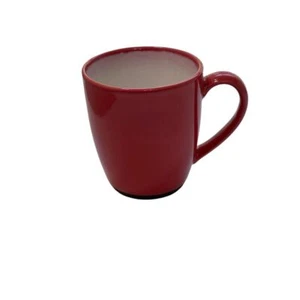 Sango Nova Retro Red  Coffee Mug #4931 Tea Cocoa Cup Cherry Red Modern Table - Picture 1 of 4