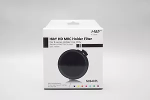 *New* H&Y Filters K-series ND64 CPL HD MRC 95mm Drop-in Holder Filter - Picture 1 of 2