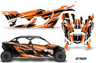 Full Graphics Kit Decal For Can-Am Maverick X3 MAX DS RS 4D 2016-22 ATTACK O
