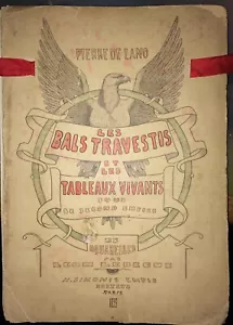 LÉON LEBEGUE.25 AQUARELLES.LES BALS TRAVESTIS.1893. - Imagen 1 de 9