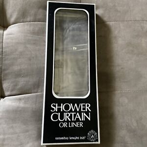Clear Shower Curtain By Saturday Knight Ltd