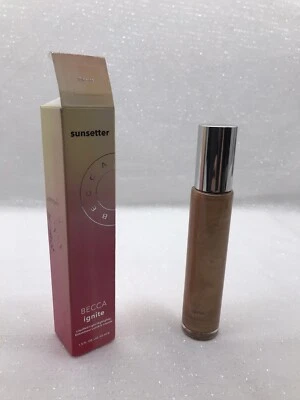 BECCA Cosmetics ignite Sunsetter Liquified Light Highlighter Desire 1.5 oz NEW - Image 1 of 4