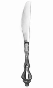 Cuchillo de lugar WEBER 7,25" NUEVO NUNCA USADO NUNCA mango de peltre dientes y cuchillas de acero inoxidable - Imagen 1 de 4