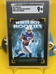 Anthony Richardson - 2023 Donruss White Hot Rookies WHR-1 - COLTS SGC 9 - Bild 1 von 2