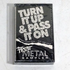 Turn It Up And Pass It On Volume 2 Metal Sampler Cassette New Sealed Promo - Picture 1 of 5